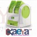 OkaeYa-Mini Fan & Portable Dual Bladeless Small Air Conditioner Water Air Cooler Powered By Usb & Battery Use Of Car/Home/Office (multicolor)